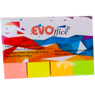 Index adeziv 20x50 mm, 4 culori/set – organizare eficientă